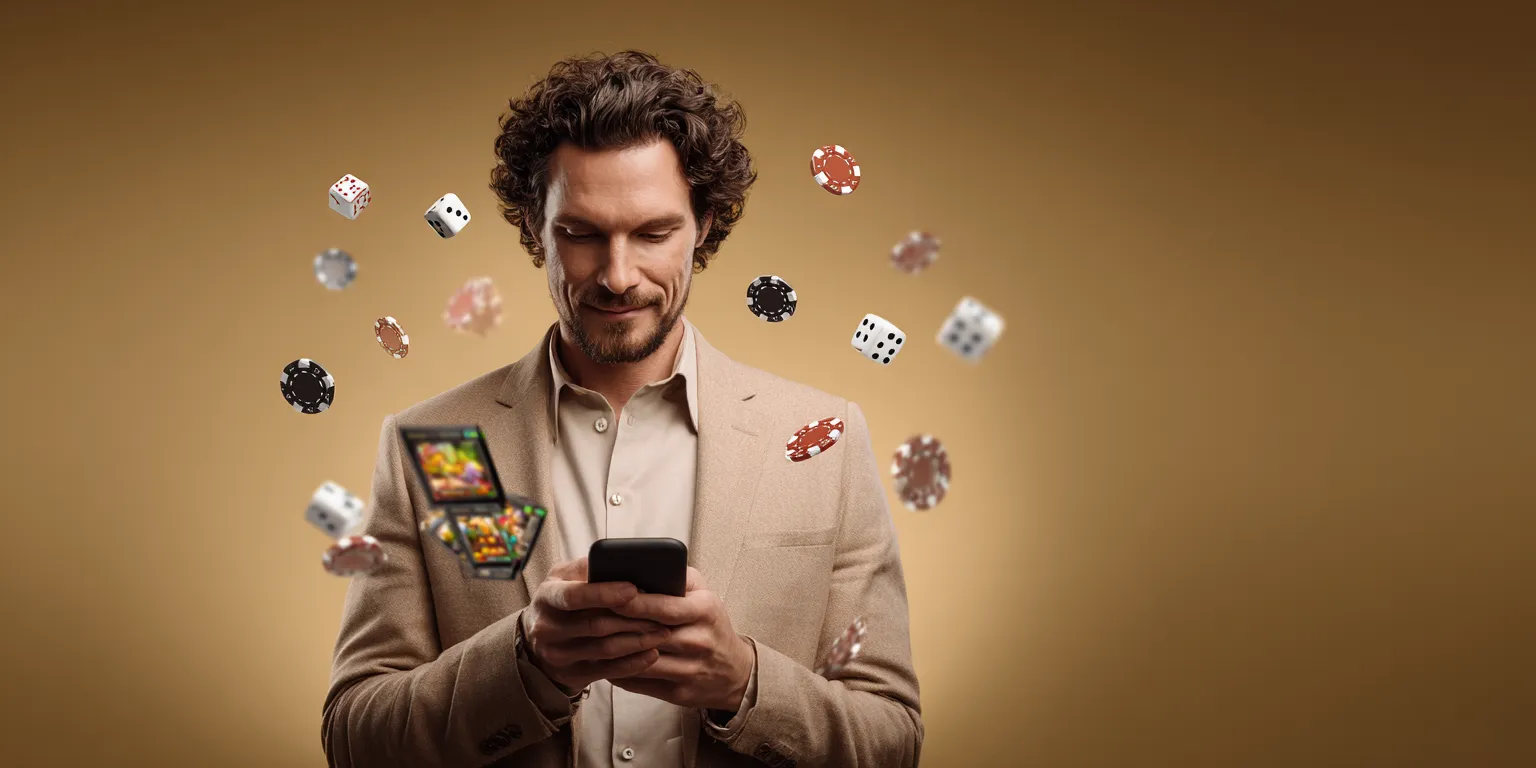 Slot machine login and register screen