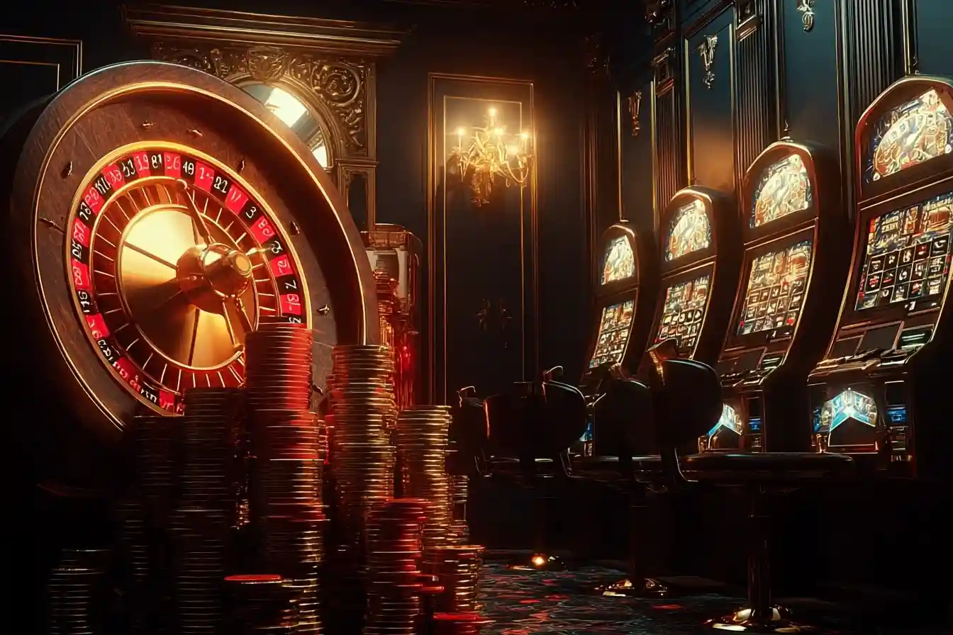 black diamond deluxe slot machine