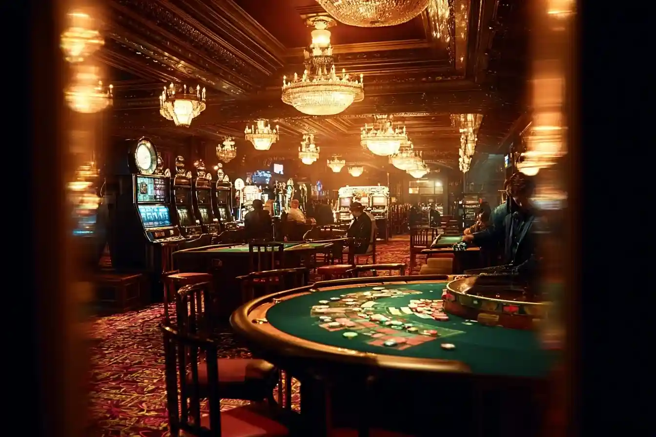 why do slot machines say bar